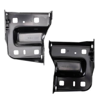 TRQ® - Front Inner Driver and Passenger Side Bumper Face Bar Support Braces