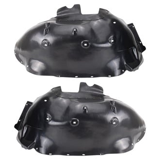 TRQ® - Front Driver and Passenger Side Fender Liner Set