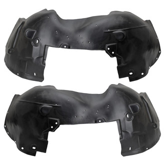 TRQ® BDA06580 - Front Driver and Passenger Side Fender Liner Set