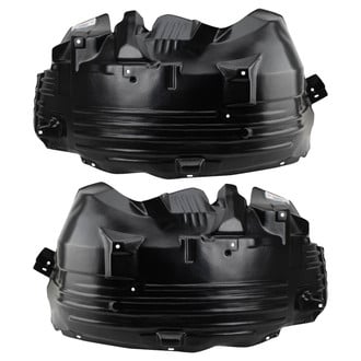 TRQ® - Front Driver and Passenger Side Fender Liner Set