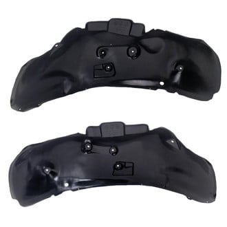 TRQ® - Front Driver and Passenger Side Fender Liner Set