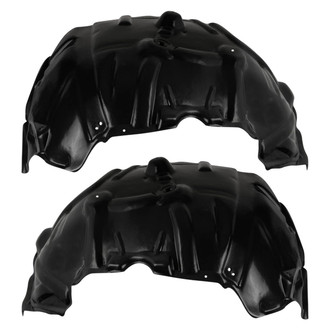TRQ® - Front Driver and Passenger Side Fender Liner Set Rear Section