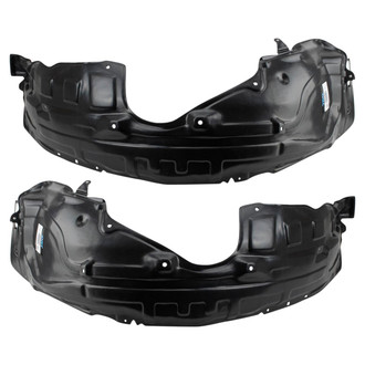 TRQ® - Front Driver and Passenger Side Fender Liner Set