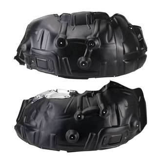 TRQ® - Front Inner Driver and Passenger Side Fender Liner Set