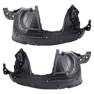 TRQ® - Front Driver and Passenger Side Fender Liner Set