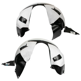 TRQ® - Front Driver and Passenger Side Fender Liner Set