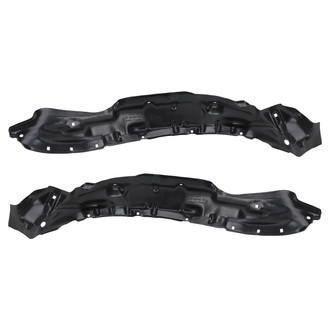 TRQ® - Front Driver and Passenger Side Fender Liner Set