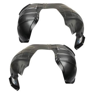 TRQ® - Front Driver and Passenger Side Fender Liner Set