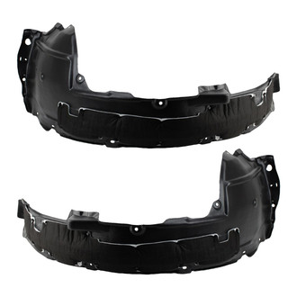 TRQ® - Front Driver and Passenger Side Fender Liner Set