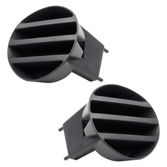 TRQ® - Front Driver and Passenger Side Fog Light Cover
