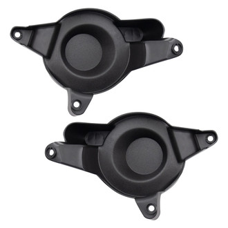 TRQ® - Front Driver and Passenger Side Fog Light Cover Set