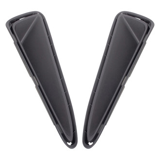 TRQ® - Front Driver and Passenger Side Fog Light Cover