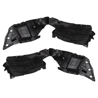 TRQ® - Front Inner Driver and Passenger Side Fender Liner Set