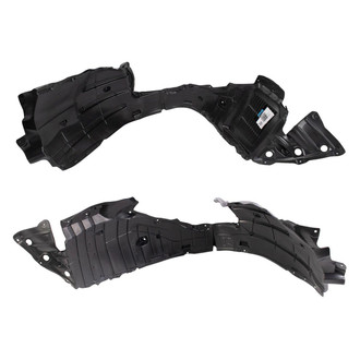 TRQ® - Front Driver and Passenger Side Fender Liner Set