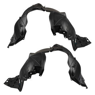 TRQ® - Front Driver and Passenger Side Fender Liner Set