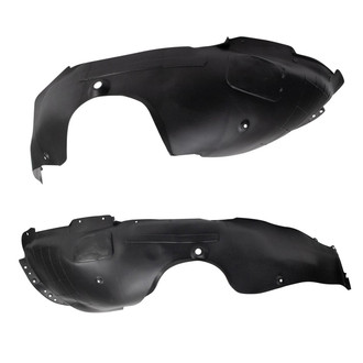 TRQ® - Front Inner Driver and Passenger Side Fender Liner Set