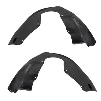 TRQ® - Front Inner Driver and Passenger Side Fender Liner Set