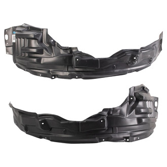 TRQ® - Front Inner Driver and Passenger Side Fender Liner Set