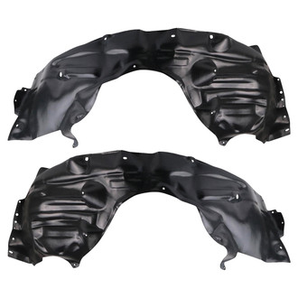 TRQ® - Front Inner Driver and Passenger Side Fender Liner Set