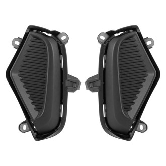 TRQ® - Front Driver and Passenger Side Fog Light Cover Set