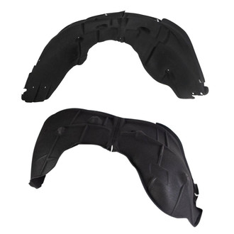 TRQ® - Front Driver and Passenger Side Fender Liner Set