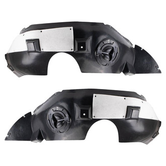 TRQ® - Front Driver and Passenger Side Fender Liner Set