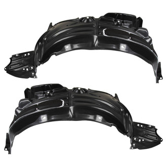 TRQ® - Front Driver and Passenger Side Fender Liner Set