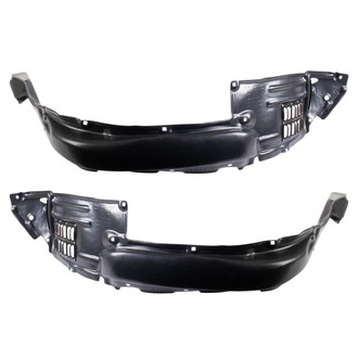 TRQ® - Front Driver and Passenger Side Fender Liner Set