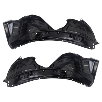 TRQ® - Front Driver and Passenger Side Fender Liner Set