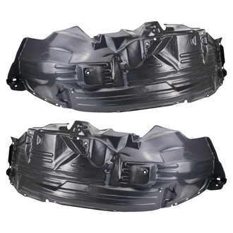 TRQ® - Front Driver and Passenger Side Fender Liner Set