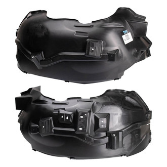 TRQ® - Front Driver and Passenger Side Fender Liner Set
