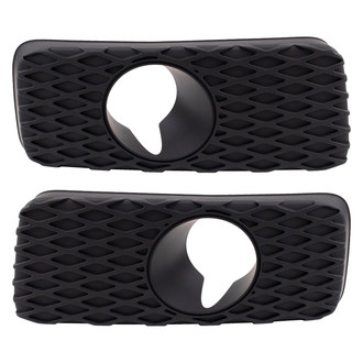 TRQ® - Front Driver and Passenger Side Fog Light Bezel Set