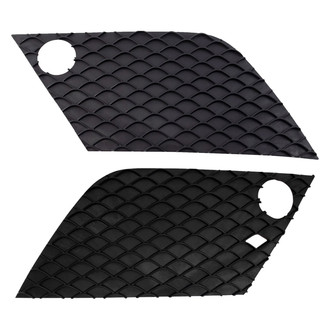 TRQ® - Front Inner Driver and Passenger Side Fog Light Cover Set