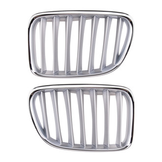 TRQ® - Upper Driver and Passenger Side Grille Set