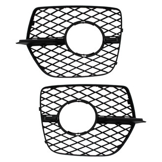 TRQ® - Front Driver and Passenger Side Fog Light Bezels