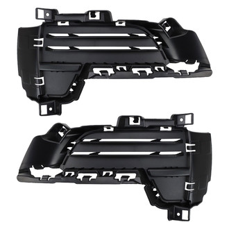 TRQ® - Front Driver and Passenger Side Bumper Inserts