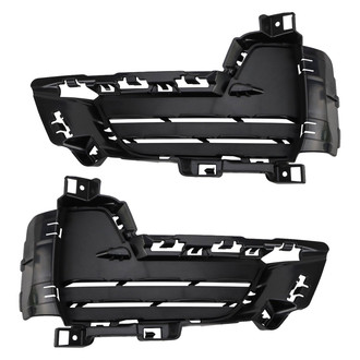 TRQ® - Front Driver and Passenger Side Bumper Inserts