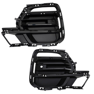 TRQ® - Front Driver and Passenger Side Fog Light Cover Set