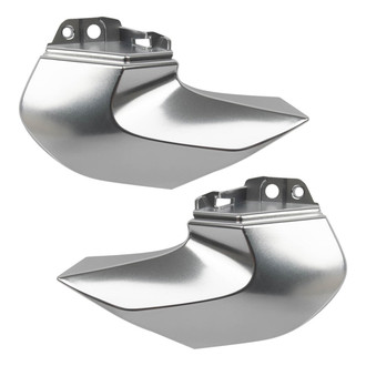 TRQ® - Lower Driver and Passenger Side Grille Molding Set