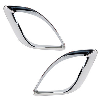 TRQ® - Front Driver and Passenger Side Bumper Trims