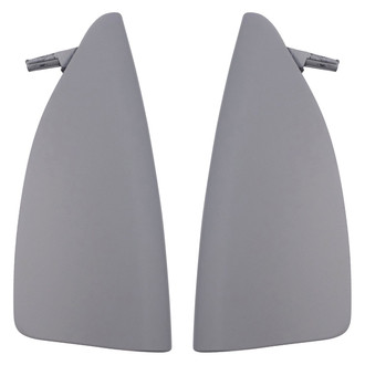 TRQ® - Front Driver and Passenger Side Fog Light Cover Set