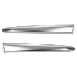 TRQ® - Front Driver and Passenger Side Bumper Cover Molding Set