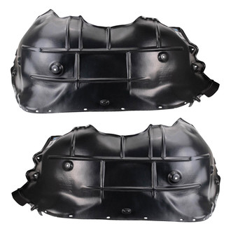 TRQ® - Front Driver and Passenger Side Fender Liner Set