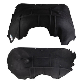 TRQ® - Front Driver and Passenger Side Fender Liner Set