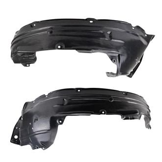 TRQ® - Front Driver and Passenger Side Fender Liner Set