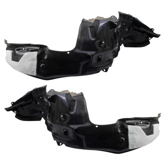 TRQ® - Front Driver and Passenger Side Fender Liner Set