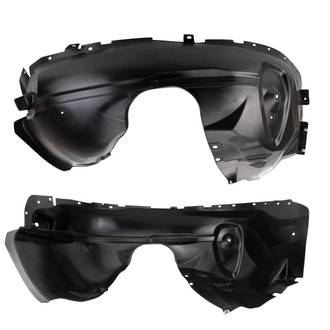 TRQ® - Front Driver and Passenger Side Fender Liner Set