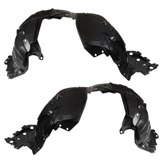 TRQ® - Front Driver and Passenger Side Fender Liner Set