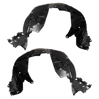 TRQ® - Front Driver and Passenger Side Fender Liner Set