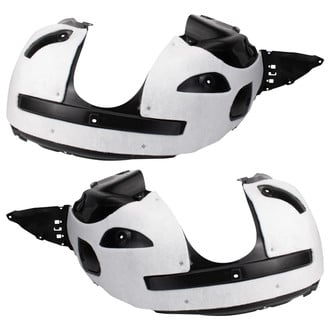 TRQ® - Front Driver and Passenger Side Fender Liner Set